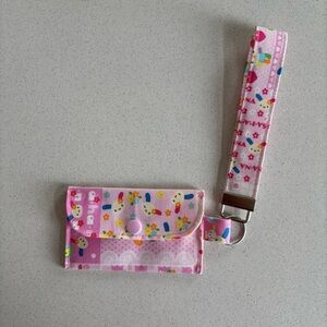 USAHANA Keychain Wristlet and pouch